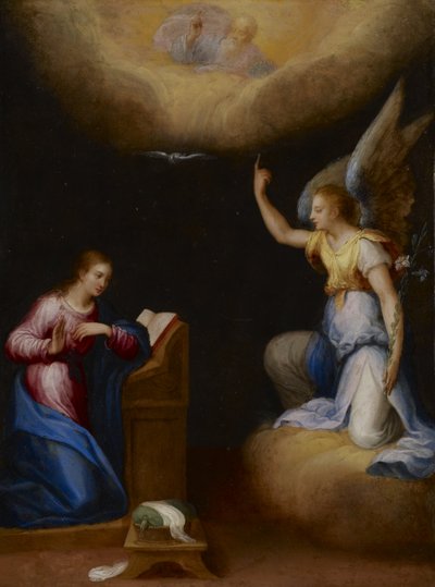 Annunciation by Hans Rottenhammer